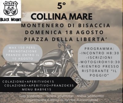 Locandina evento 5^ CollinaMare