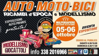Locandina evento Mostra scambio Busto Arsizio