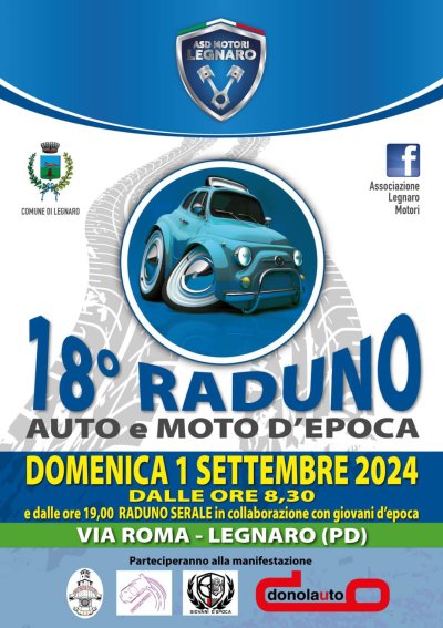 Locandina evento 18° RADUNO