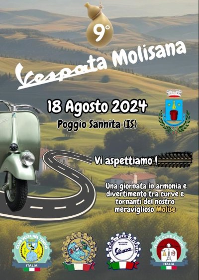 Locandina evento 9° VESPATA MOLISANA