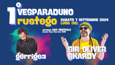 Locandina evento 1^ VESPARADUNO RUSTEGO