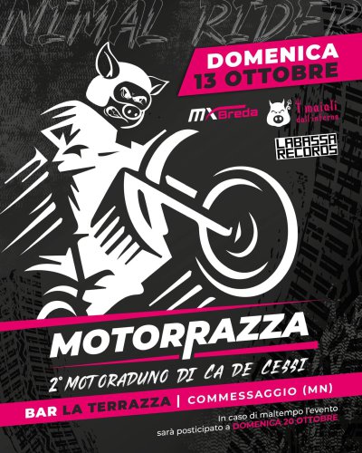 Locandina evento MOTORRAZZA