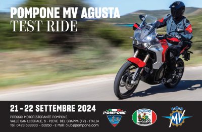 Locandina evento POMOPONE MV AUGUSTA