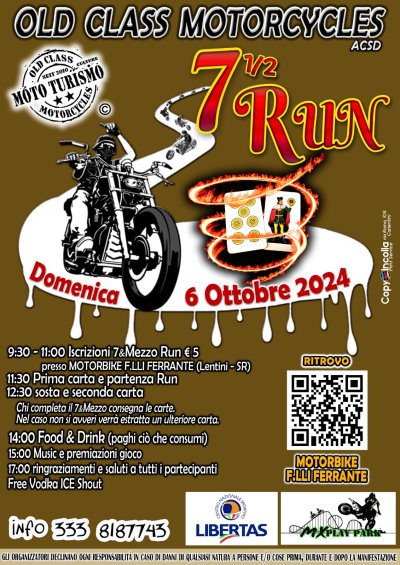 Locandina evento 7eMezzoRun 