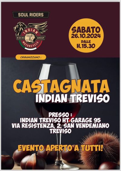 Locandina evento CASTAGNATA 