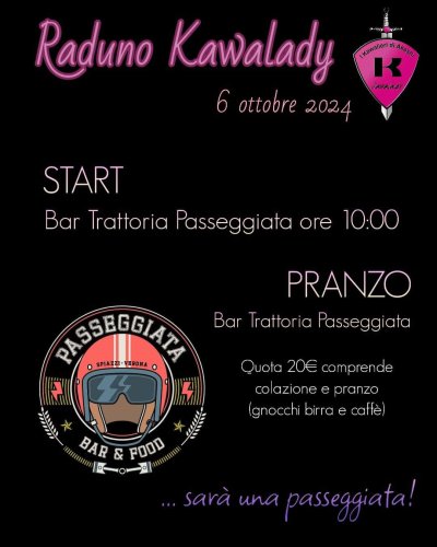 Locandina evento Raduno Kawalady