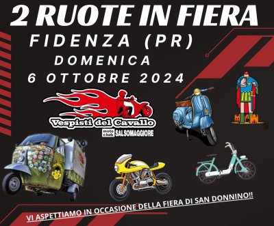 Locandina evento 2 RUOTE IN FIERA