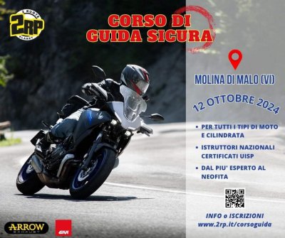 Locandina evento CORSO DI GUIDA SICURA 