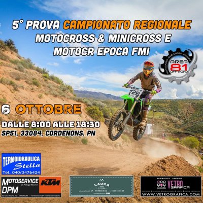 Locandina evento 5a prova Campionato Regionale 