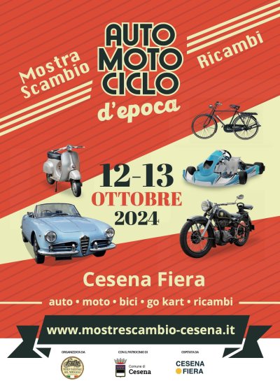 Locandina evento AUTO MOTO CICLO D'EPOCA