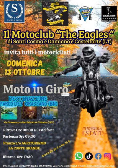 Locandina evento MOTO IN GIRO