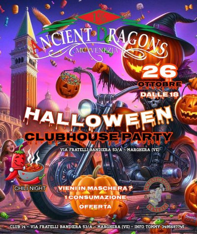 Locandina evento HALLOWEEN PARTY