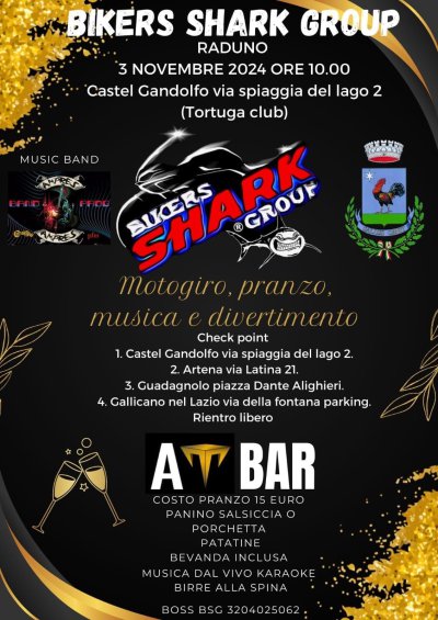 Locandina evento SHARK PARTY