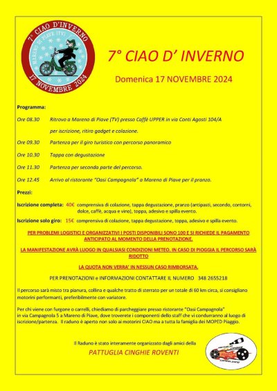 Locandina evento 7 CIAO D INVERNO