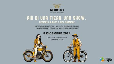Locandina evento REMOTO DUE RUOTE DAL PASSATO