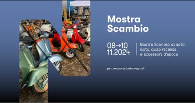 Locandina evento Mostra scambio Novegro