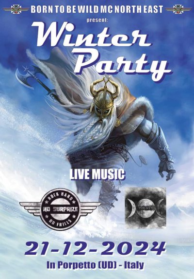 Locandina evento WINTER PARTY