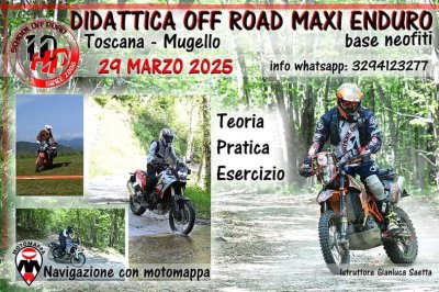 Locandina evento DIDATTICA OFF ROAD BASE