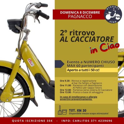 Locandina evento 2 RITROVO AL CACCIATORE IN CIAO