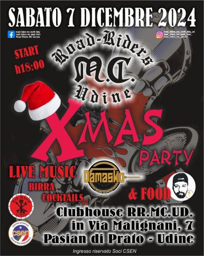 Locandina evento XMAS PARTY