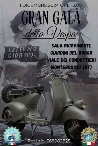 Locandina evento GRAN GALA' DELLA VESPA