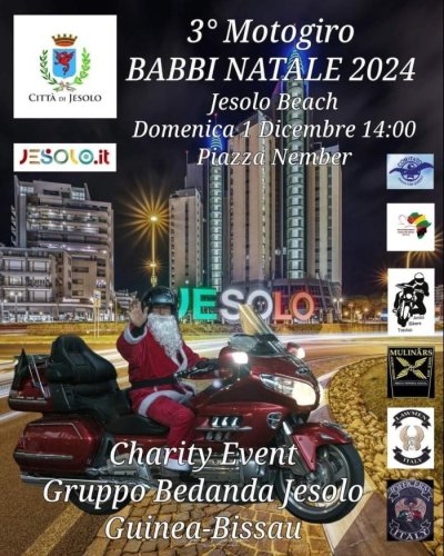 Locandina evento 3° MOTOGIRO BABBI NATALE 2024