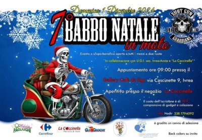 Locandina evento 7° BABBO NATALE IN MOTO