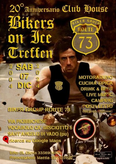 Locandina evento BIKERS ON ICE TREFFE