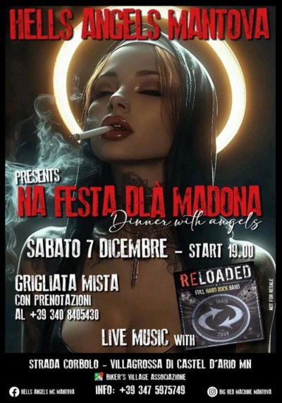 Locandina evento NA FESTA DLA' MADONA