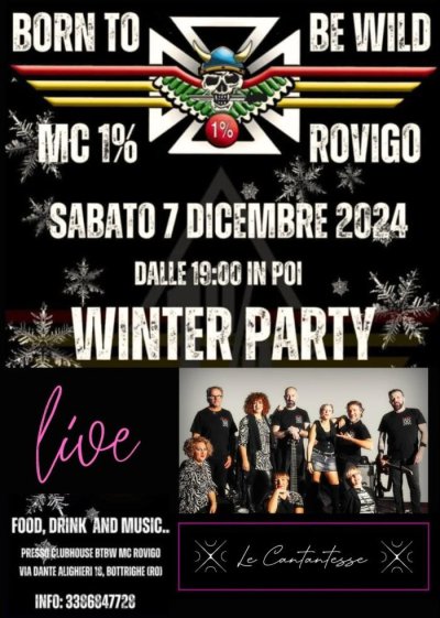 Locandina evento WINTER PARTY