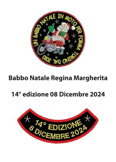 Locandina evento 14° BABBO NATALE IN MOTO