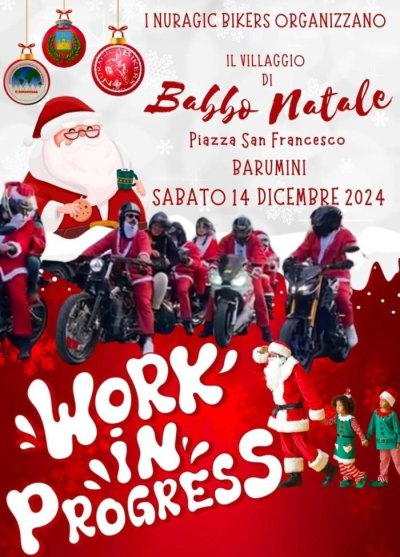 Locandina evento IL VILLAGGIO DI BABBO NATALE