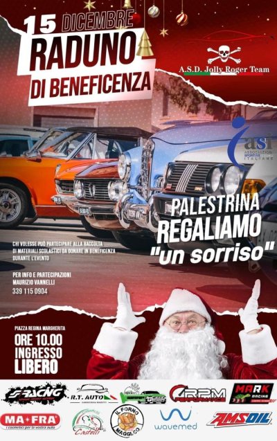 Locandina evento AUTO MOTO RADUNO DI BENEFICENZA