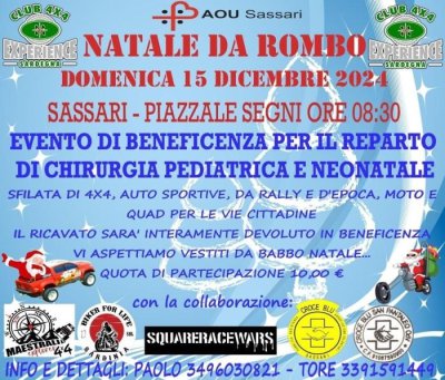 Locandina evento NATALE DA ROMBO