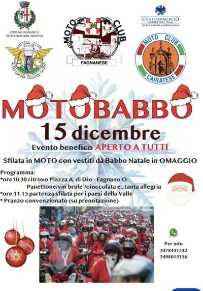 Locandina evento MOTOBABBO