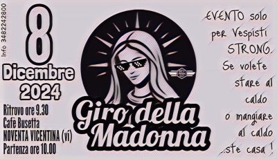 Locandina evento GIRO DELLA MADONNA