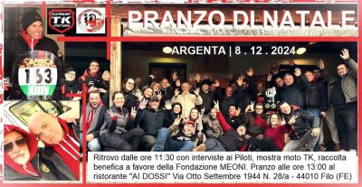 Locandina evento PRANZO 10 HP  TEAM KAPRIONI