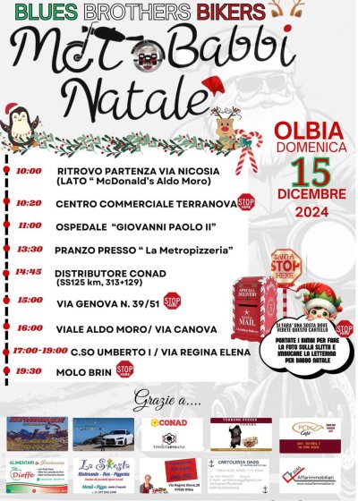 Locandina evento MOTO BABBI NATALE