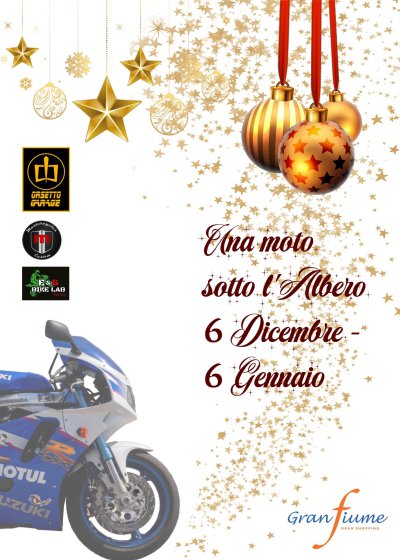 Locandina evento UNA MOTO SOTTO L ALBERO