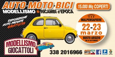 Locandina evento MOSTRA SCAMBIO BUSTO ARZISIO