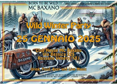 Locandina evento WILD WINTER PARTY