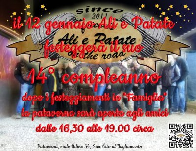 Locandina evento 14 Compleanno 