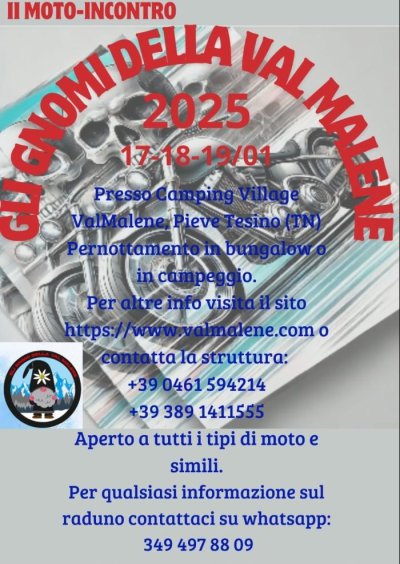 Locandina evento GLI GNOMI DELLA VAL MALENE