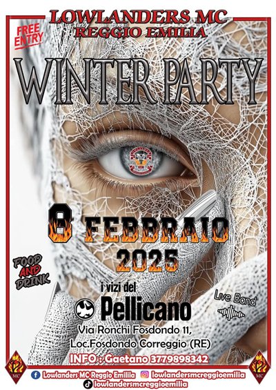 Locandina evento WINTER PARTY
