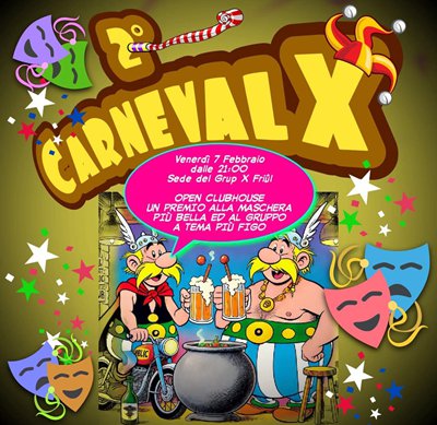 Locandina evento 2 CARNEVAL X