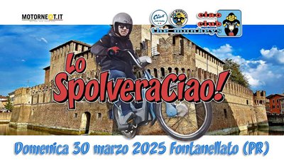 Locandina evento LO SPOLVERA CIAO 2025