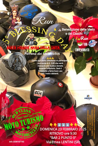 Locandina evento 5° BLESSING DAY 