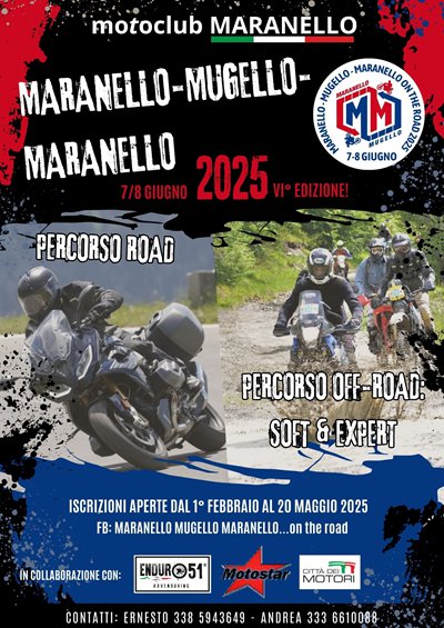 Locandina evento Maranello Mugello Maranello 2025