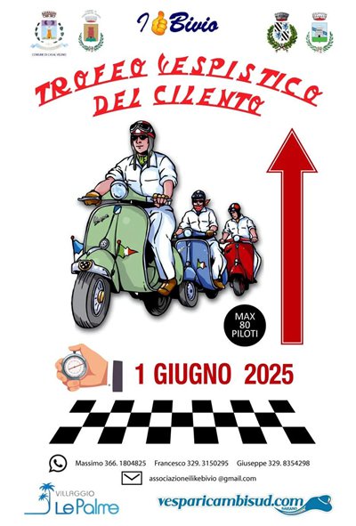 Locandina evento TROFEO VESPISTICO DEL CILENTO