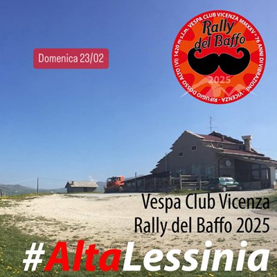 Locandina evento RALLY DEL BAFFO 2025